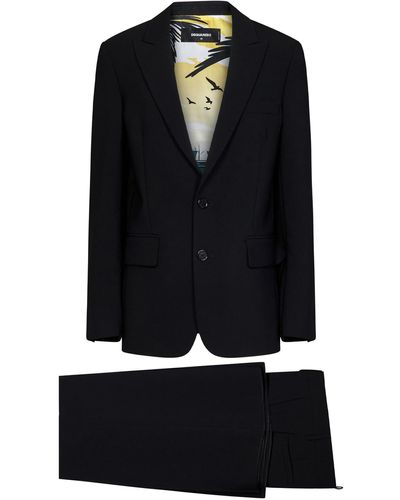 DSquared² Flare Suit - Black