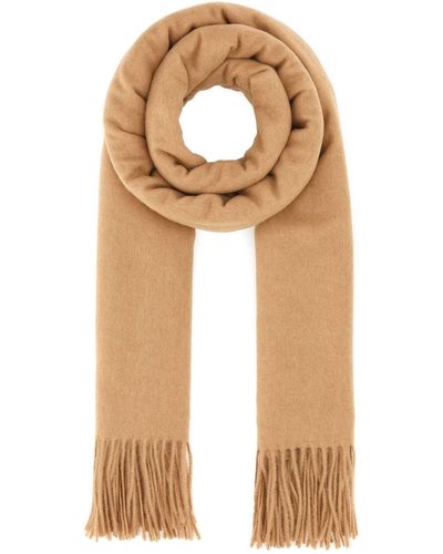 Johnstons of Elgin Cashmere Scarf - Natural