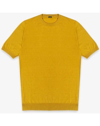 Larusmiani Roquebrune Crewneck Sweater - Yellow