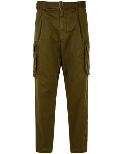 DSquared² Dark Cargo Trousers - Green