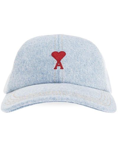Ami Paris Caps & Hats - Blue