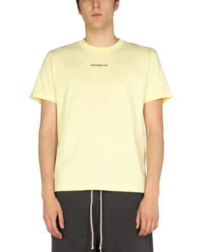 Department 5 Aleph T-Shirt - Yellow