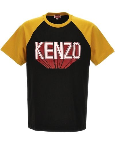 KENZO Raglan 3d T-shirt - Black