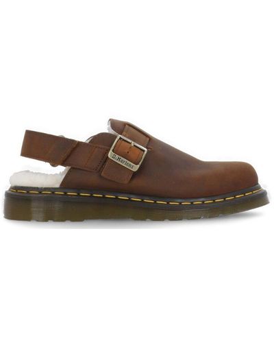 Dr. Martens Jorge Ii Lined Mules - Brown