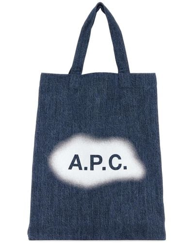 A.P.C. Totes - Blue