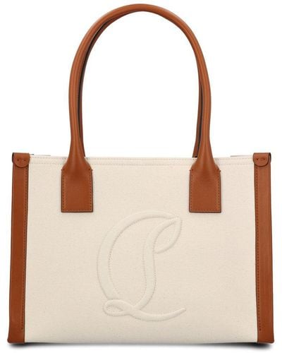 Christian Louboutin By My Side Small Shoulder Bag - Natural