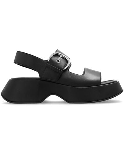 Vic Matié Vic Matie Travel Platform Sandals - Black