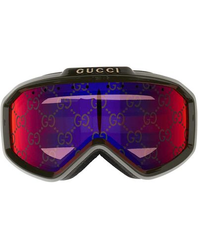 Gucci Acetate Snow Mask - Purple