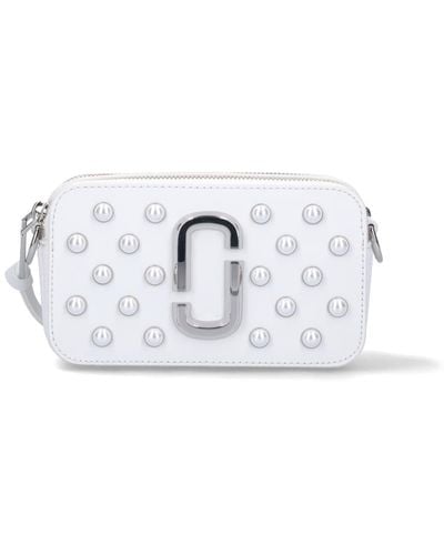 Marc Jacobs "the Pearl Snapshot" Crossbody Bag - White