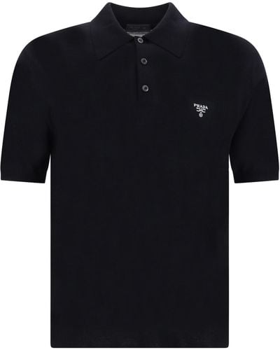 Prada Polo Shirt - Black