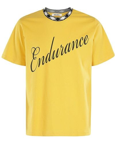 Wales Bonner Endurance T Shirt - Yellow