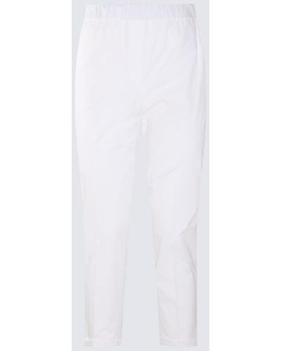 Antonelli Cotton Trousers - White