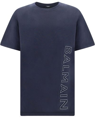 Balmain T-shirts - Blue