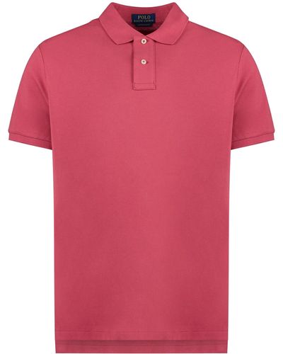 Polo Ralph Lauren Cotton Piqué Polo Shirt - Pink