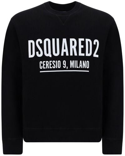 DSquared² Ceresio9 Cool Sweatshirt Black