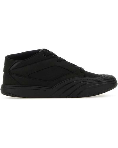 Givenchy Fabric And Leather Skate Trainers - Black