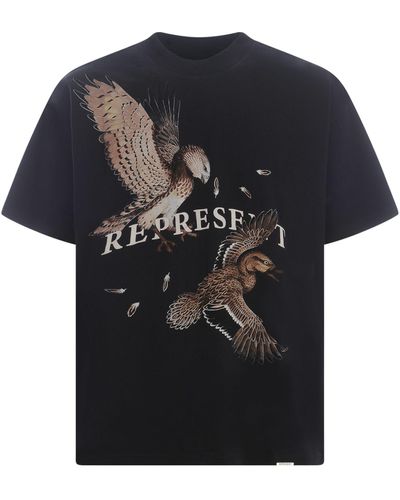Represent T-shirt "eagles" - Black