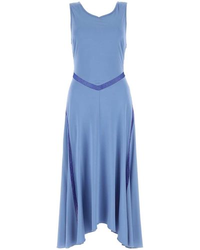 Koche Light Viscose Dress - Blue