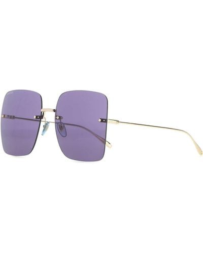 Gucci Metal Sunglasses - Purple