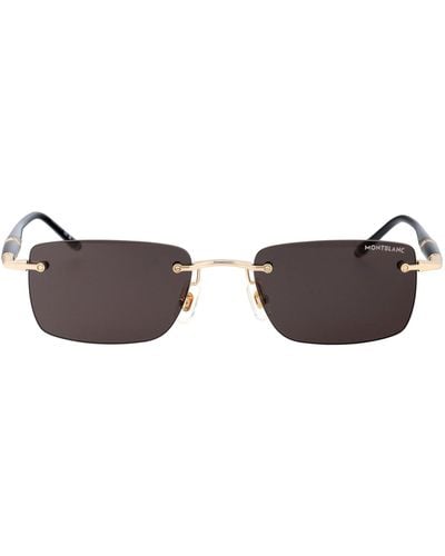Montblanc Mb0344S Sunglasses - Brown