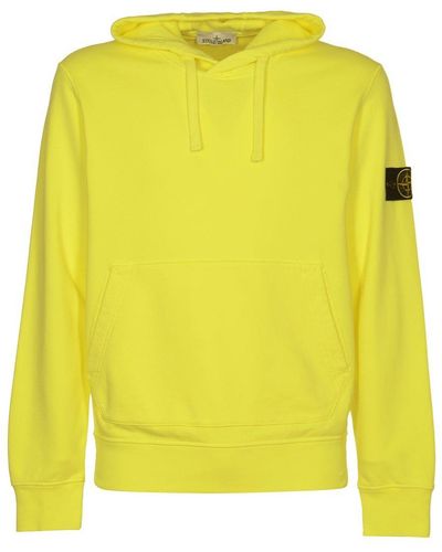Stone Island Sweaters - Yellow