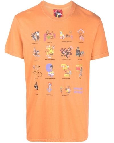 Kidsuper Short Sleeves T-Shirt - Orange