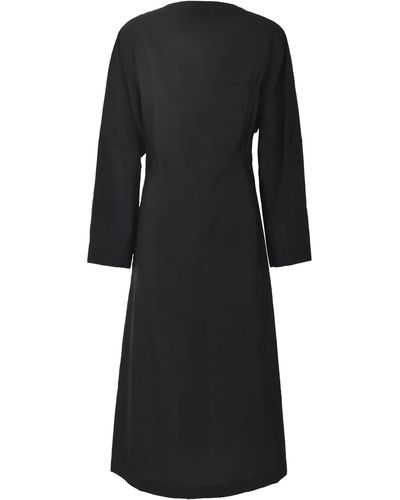 Studio Nicholson Long-Sleeved Long Dress - Black