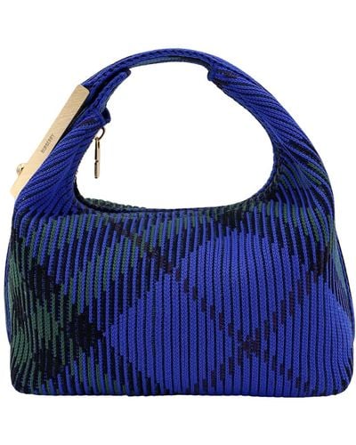 Burberry Peg Mini Handbag - Blue