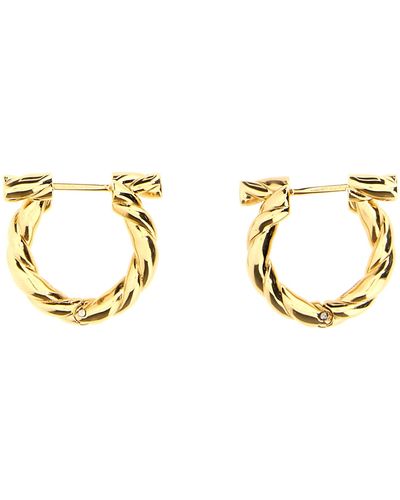 Ferragamo 'Torchbig' Earrings - Metallic