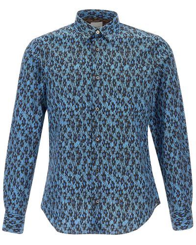 PS by Paul Smith Organic Cotton Shirt - Blue