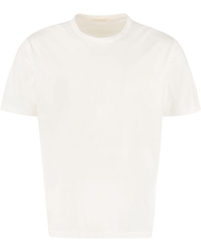 Our Legacy New Box Cotton Crew-neck T-shirt - White