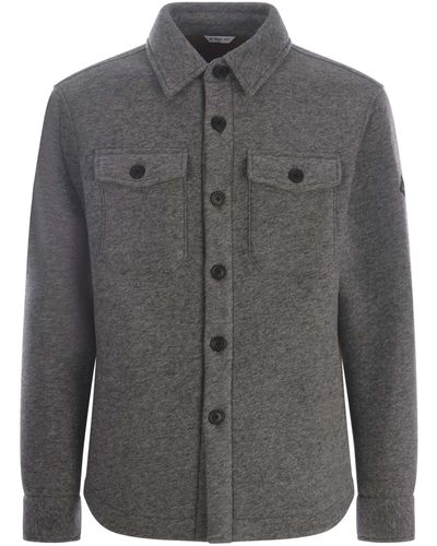 Manuel Ritz Shirt Jacket - Gray