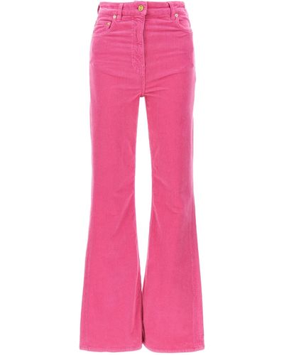 Ganni Corduroy Trousers Trousers - Pink