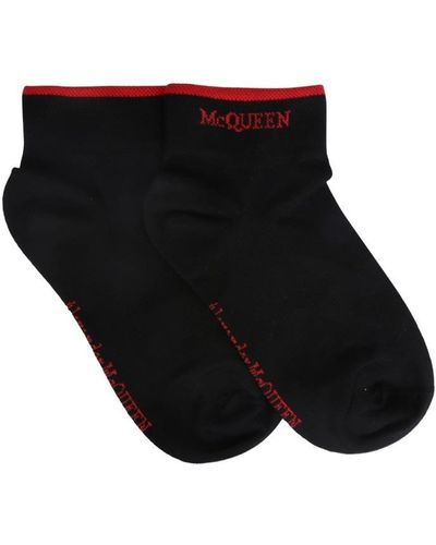 Alexander McQueen Socks - Black