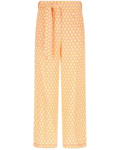 MCM Embroidered Lyocell Pant - Multicolor