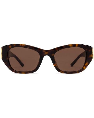 Balenciaga Rectangular Frame Sunglasses - Multicolor