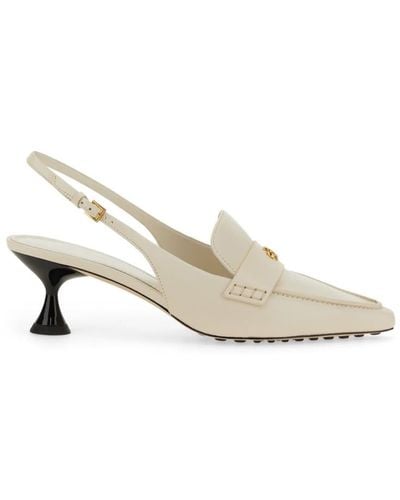 Tory Burch Leather Sandal - White