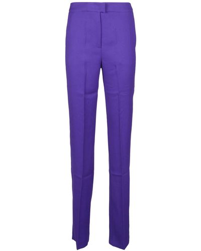 ANDAMANE Gladys Straight Trousers - Purple