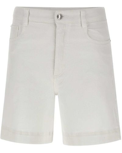 Sun 68 Cotton Shorts - White