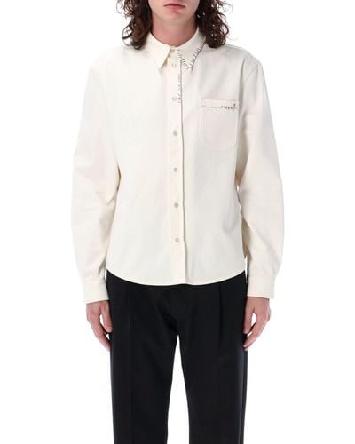Marni Cotton Woven Shirt - White