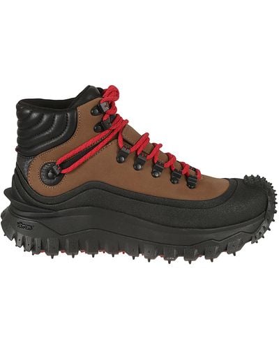 Moncler Trailgrip High Gtx Sneakers - Brown