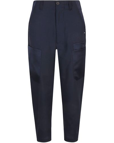 High Figure Out Trousers - Blue