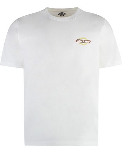 Dickies Ruston Cotton Crew-neck T-shirt - White