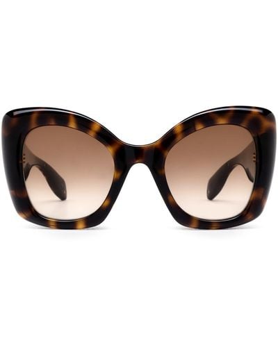 Alexander McQueen Am0402S Sunglasses - Black