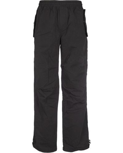 Represent Buttoned Pocket Pants - Black