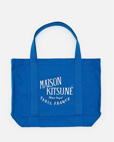 Maison Kitsuné Updated Palais Royal Shopping Bag - Blue