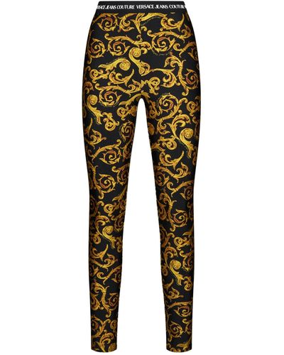 VERSACE JEANS COUTURE, Green Women's Leggings