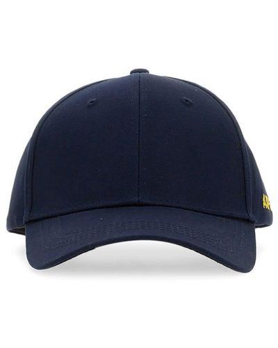 Aspesi Baseball Hat With Logo - Blue