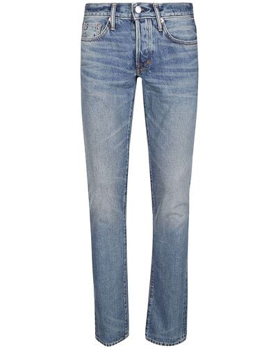 Tom Ford Authentic Slevedge Slim Fit Jeans - Blue