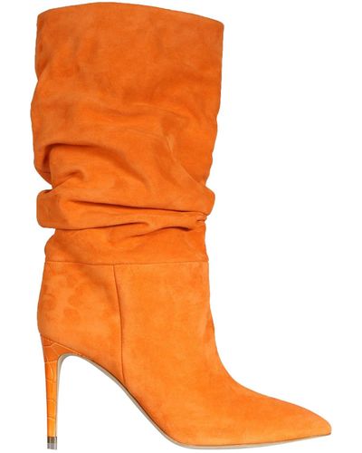 Paris Texas Slouchy Boot - Orange